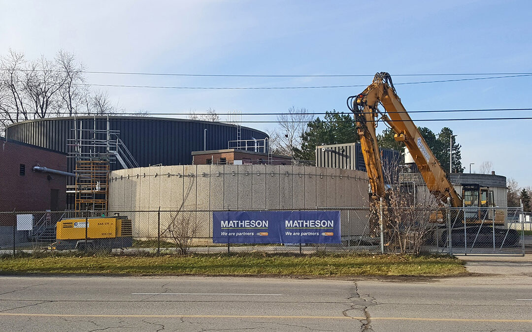 Orangeville Water Pollution Control Plant Digestor Refurbishment